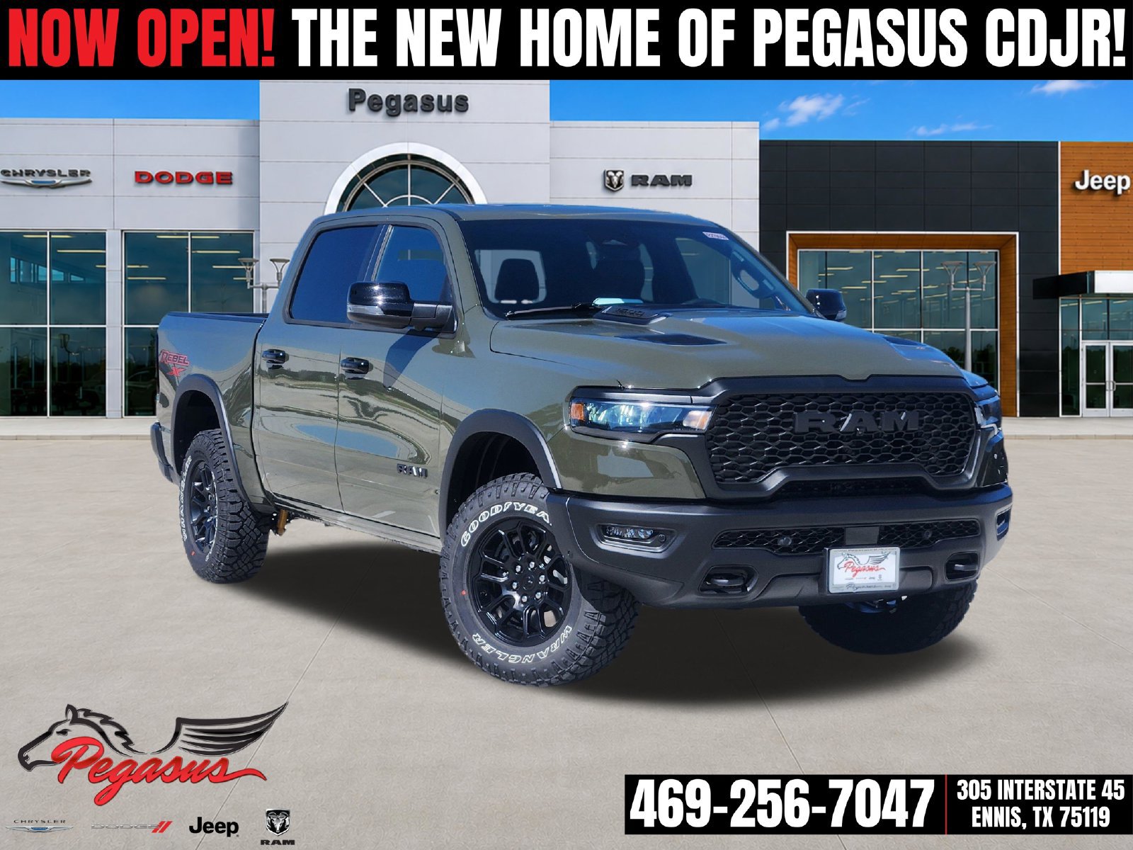 New 2027 RAM 1500 Rebel w/ Rebel Level 2 Equipment Group AWD/4WD 360° Tour