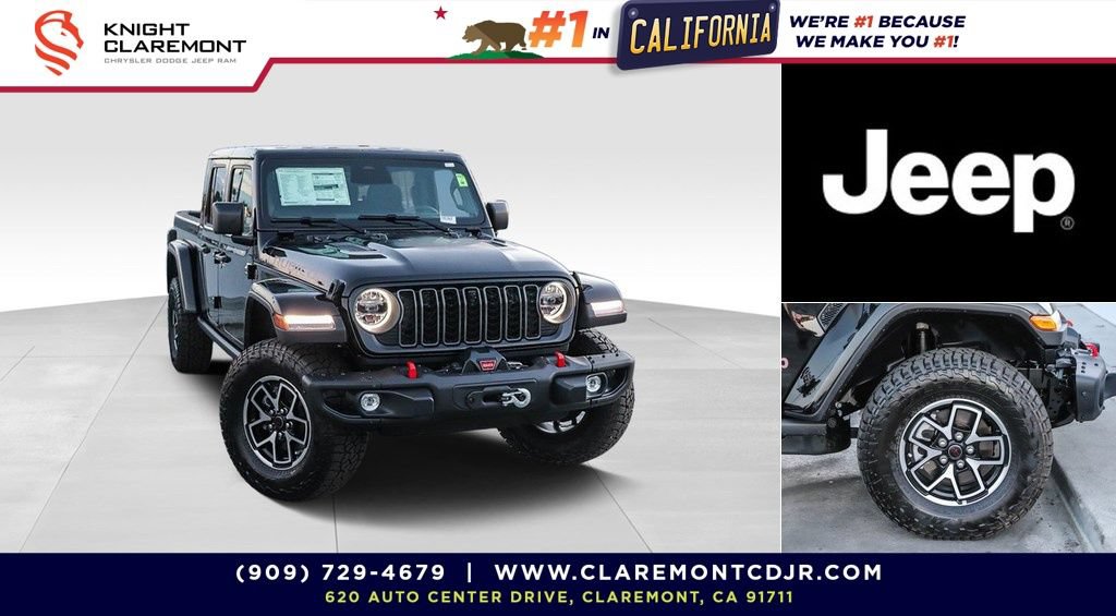New 2026 Jeep Gladiator Rubicon AWD/4WD 360° Tour