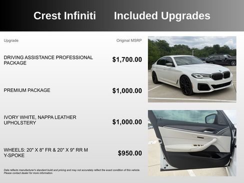Used 2022 BMW M550i xDrive AWD/4WD image 5
