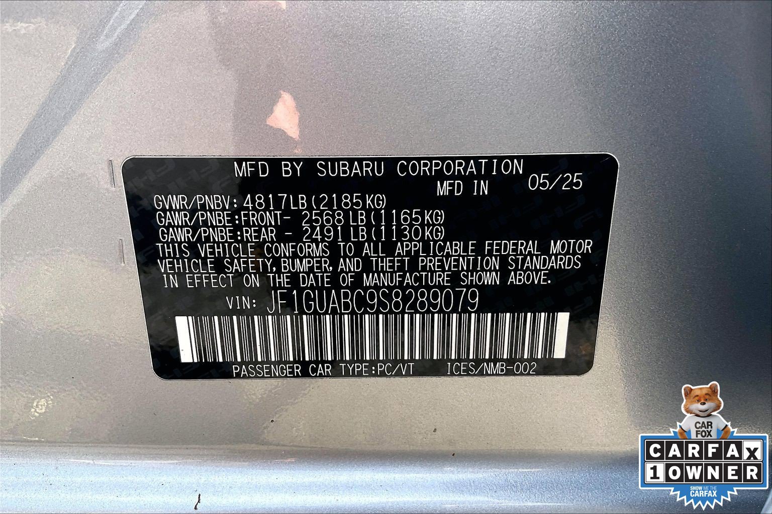 Certified 2025 Subaru Impreza 2.0i AWD/4WD image 33