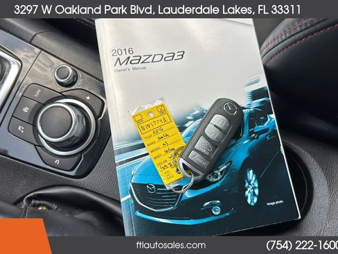 Used 2016 MAZDA MAZDA3 i Grand Touring FWD image 59