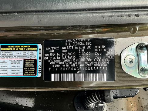 Used 2025 Kia Telluride S FWD image 20