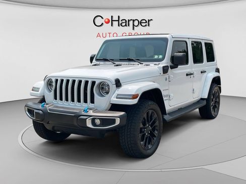 Certified 2021 Jeep Wrangler Unlimited Sahara w/ Cold Weather Group AWD/4WD image 7