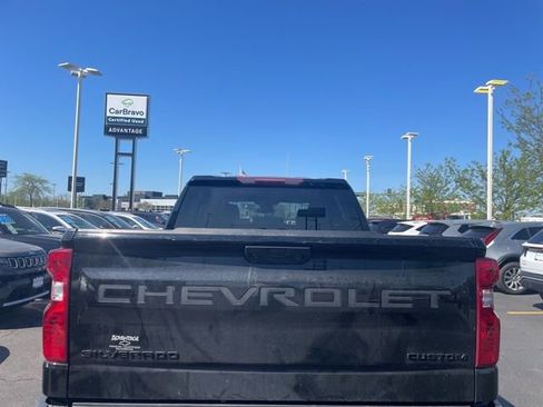 Used 2024 Chevrolet Silverado 1500 Custom w/ Turbomax Blackout Package AWD/4WD image 3