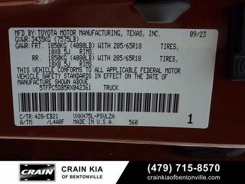 Used 2024 Toyota Tundra TRD Pro AWD/4WD image 35