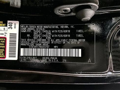 Used 2022 Toyota Sienna Platinum image 16