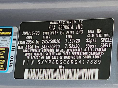 Used 2024 Kia Telluride S w/ S Sunroof Package AWD/4WD image 35