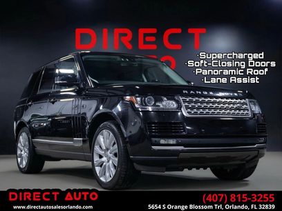 Used 2015 Land Rover Range Rover Supercharged