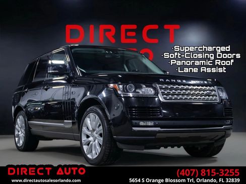 Used 2015 Land Rover Range Rover Supercharged AWD/4WD image 1