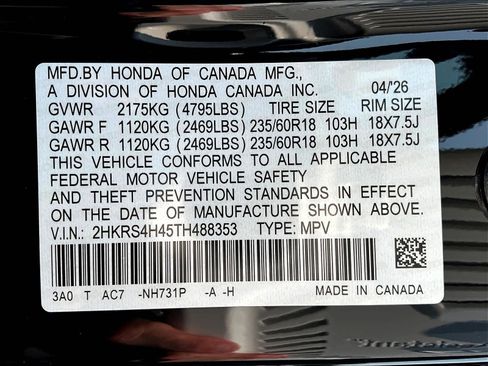 Certified 2026 Honda CR-V EX image 19