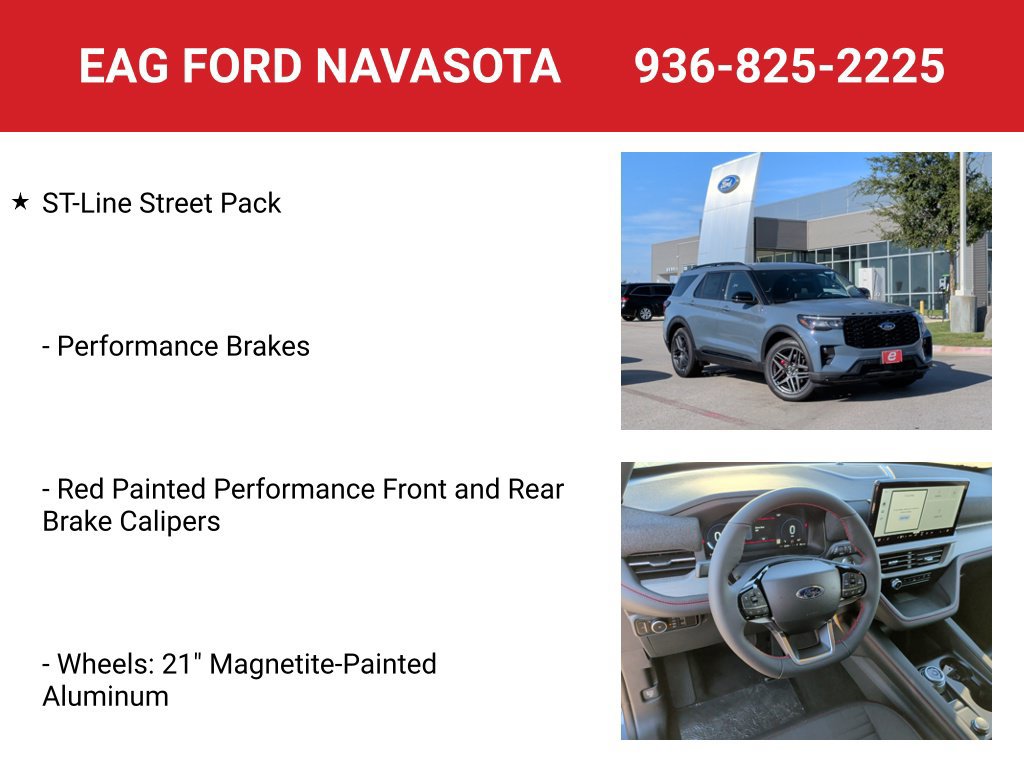 New 2026 Ford Explorer ST-Line w/ ST-Line Street Pack RWD image 12