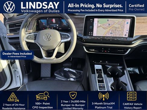 Used 2024 Volkswagen Atlas SEL AWD/4WD image 12