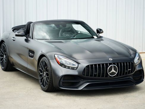 Used 2021 Mercedes-Benz AMG GT Roadster w/ AMG Stealth Edition image 59