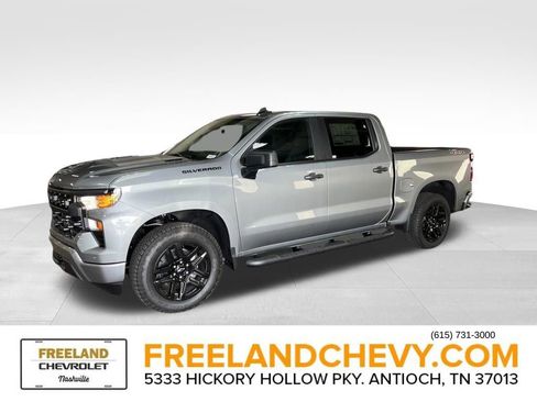 New 2025 Chevrolet Silverado 1500 Custom w/ Turbomax Blackout Package image 3