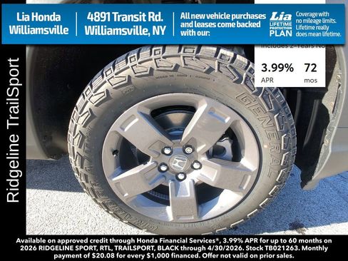 New 2026 Honda Ridgeline TrailSport image 10