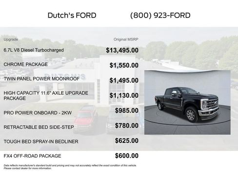 New 2026 Ford F250 King Ranch w/ Chrome Package AWD/4WD image 5