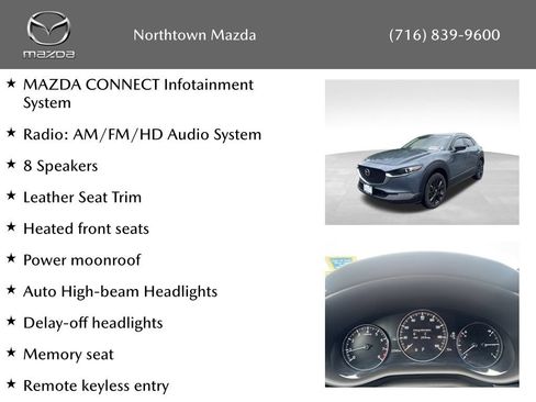 Certified 2022 MAZDA CX-30 AWD 2.5 S w/ Preferred Package image 2
