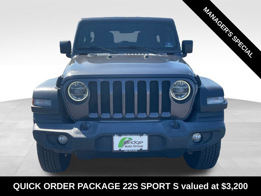 Used 2020 Jeep Wrangler Unlimited Sport S AWD/4WD image 2