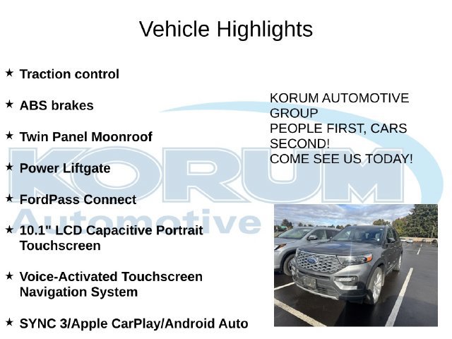 Used 2023 Ford Explorer Platinum w/ Technology Package AWD/4WD image 8