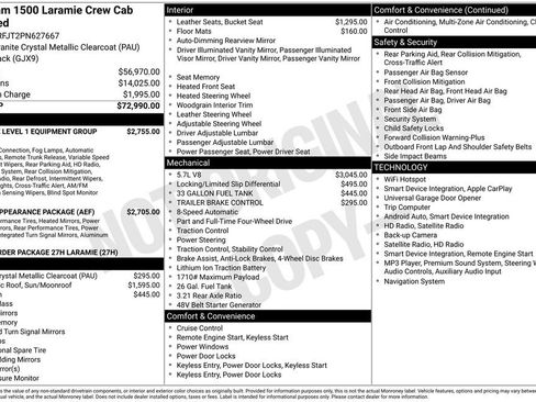 Used 2023 RAM 1500 Laramie AWD/4WD image 5