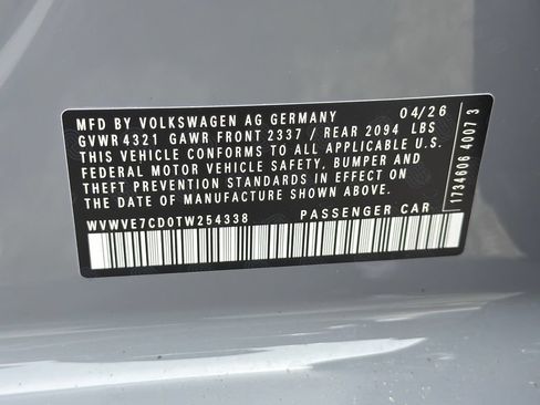 New 2026 Volkswagen GTI Autobahn FWD image 30
