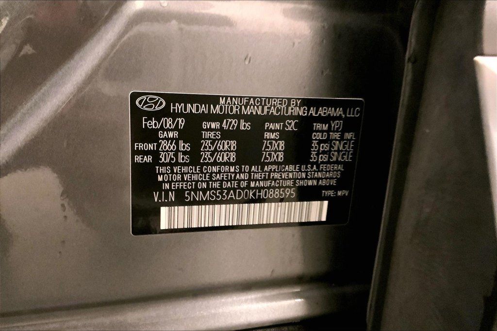 Used 2019 Hyundai Santa Fe Limited FWD image 32