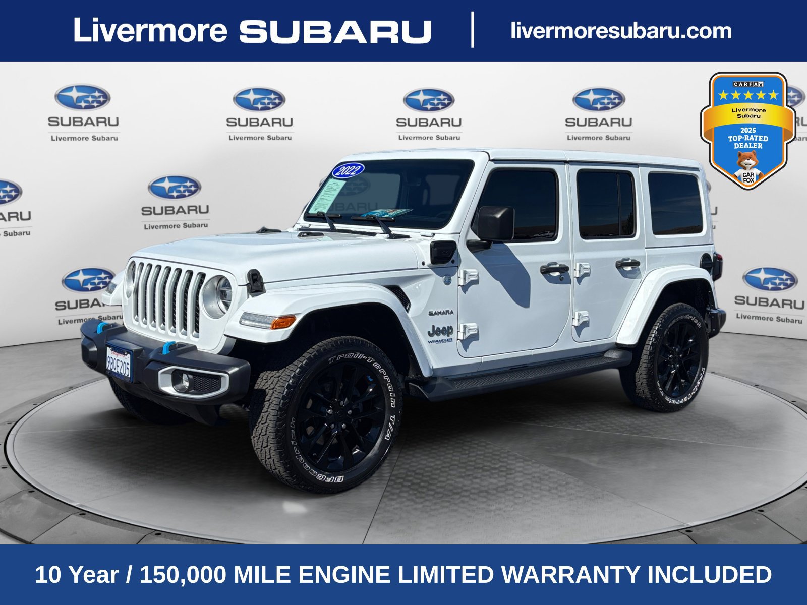 Used 2022 Jeep Wrangler Unlimited Sahara AWD/4WD image 1