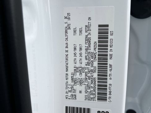 New 2025 Toyota Tacoma SR5 image 21