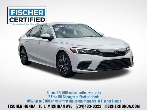 Used 2022 Honda Civic EX image 2