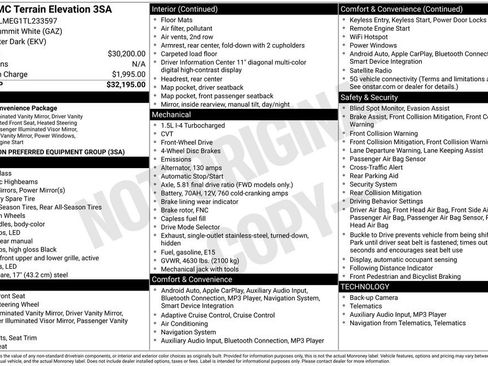 New 2026 GMC Terrain Elevation image 26