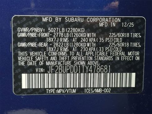 New 2026 Subaru Outback Limited image 22