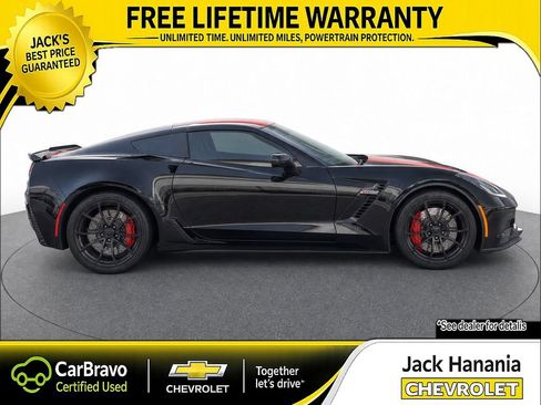 Used 2017 Chevrolet Corvette Z06 w/ Chrome Badge Package RWD image 7