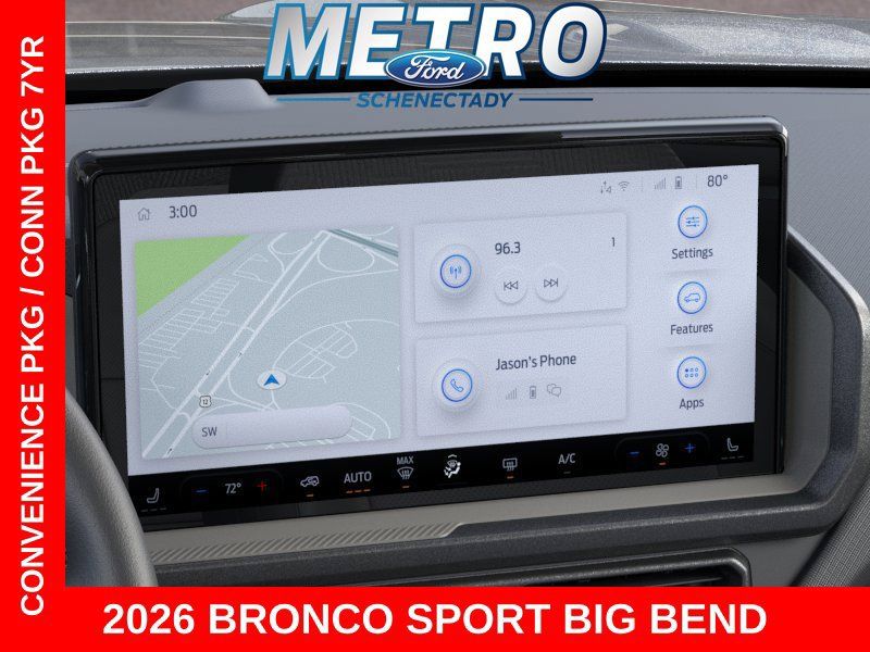 New 2026 Ford Bronco Sport Big Bend w/ Convenience Package AWD/4WD image 14
