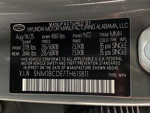 Certified 2026 Hyundai Tucson SEL AWD/4WD image 32