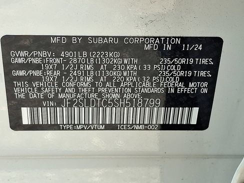 Used 2025 Subaru Forester Touring AWD/4WD image 27