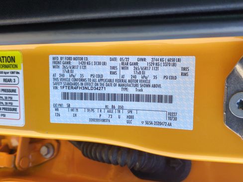 Used 2022 Ford Ranger XLT w/ Equipment Group 302A High image 33