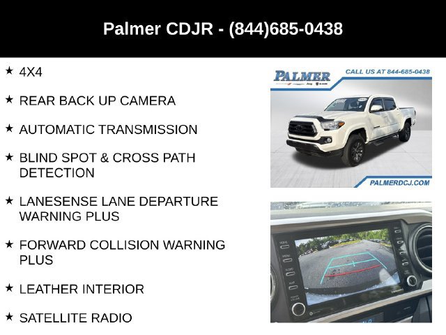 Used 2023 Toyota Tacoma SR5 w/ Technology Package AWD/4WD image 6