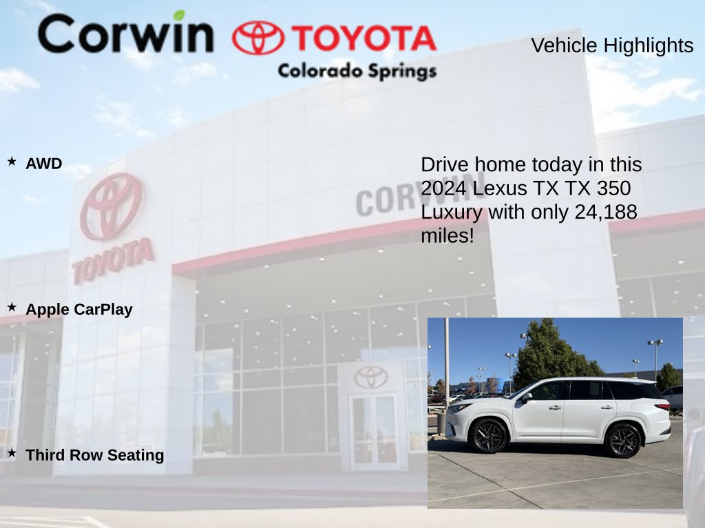 Used 2024 Lexus TX 350 AWD image 6