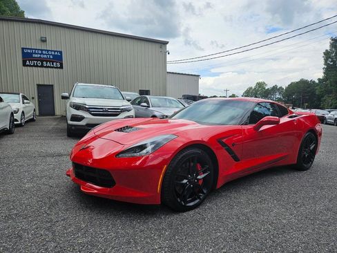 Used 2017 Chevrolet Corvette Stingray Coupe w/ Carbon Flash Badge Package image 1