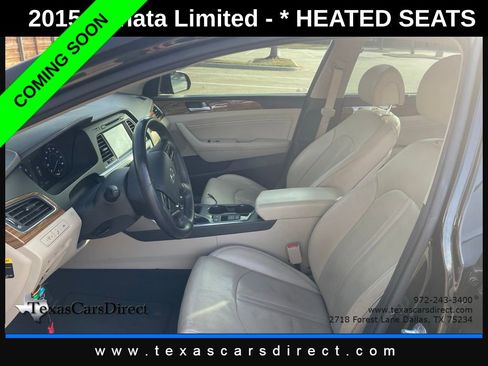 Used 2015 Hyundai Sonata Limited w/ Option Group 06 image 6
