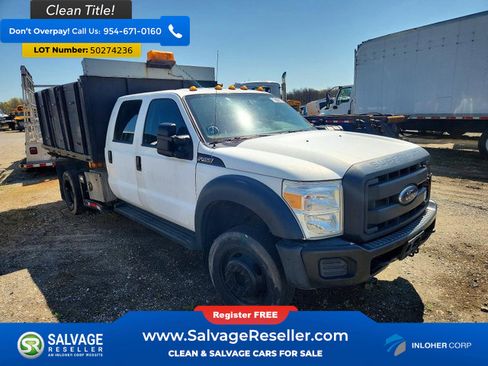 Used 2015 Ford F450 XL w/ Snow Plow Prep Package RWD image 5