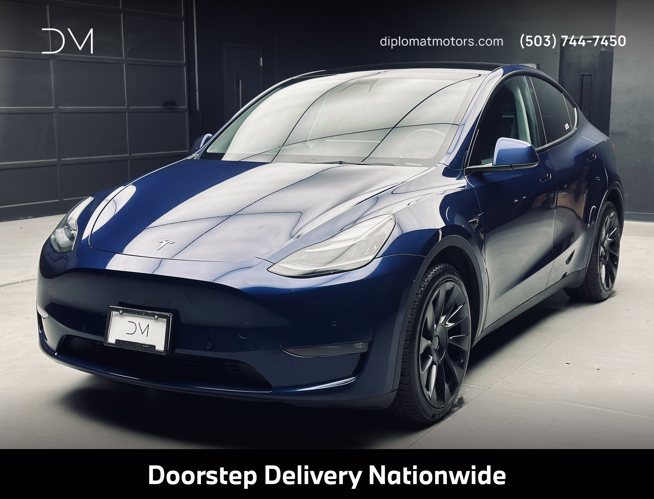 Used 2022 Tesla Model Y Long Range AWD/4WD image 1
