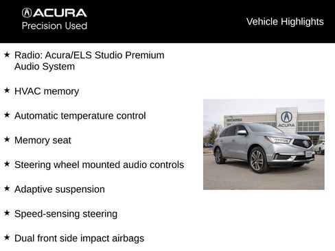 Used 2017 Acura MDX SH-AWD w/ Advance Package image 9