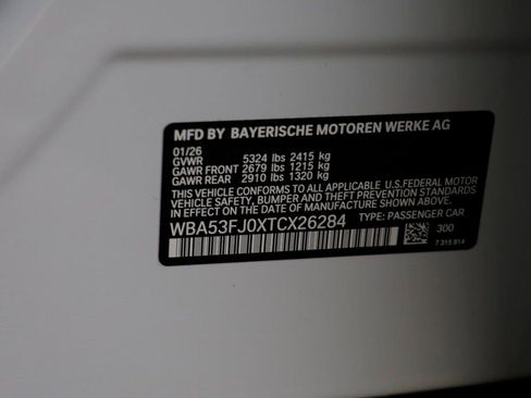 New 2026 BMW 530i xDrive w/ M Sport Package AWD/4WD image 24