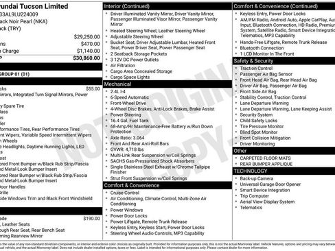 Used 2020 Hyundai Tucson Limited image 7