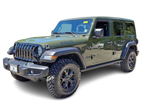 Used 2021 Jeep Wrangler Unlimited Sport AWD/4WD image 3