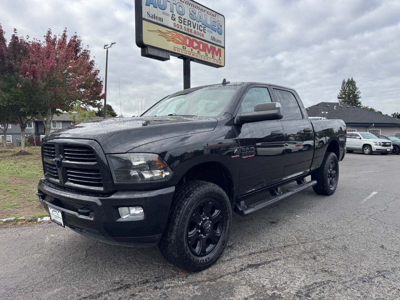 Used 2017 RAM 3500 Big Horn w/ Black Appearance Group AWD/4WD image 1