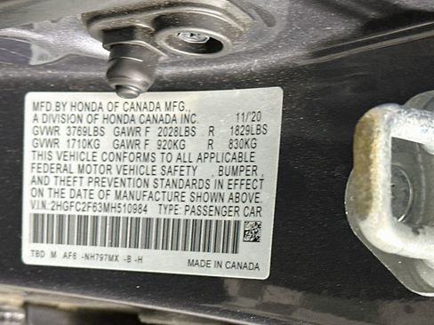 Used 2021 Honda Civic LX image 12