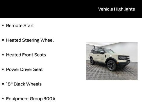 New 2025 Ford Bronco Sport Outer Banks image 5