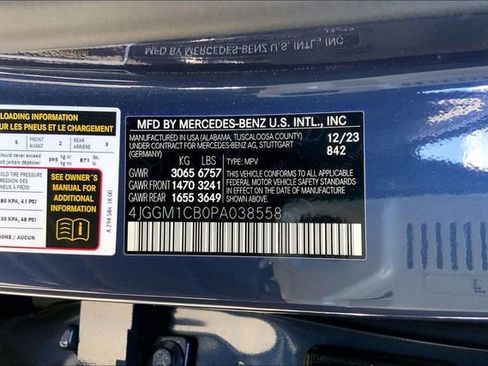 Certified 2023 Mercedes-Benz EQE 350+ 4MATIC SUV image 28